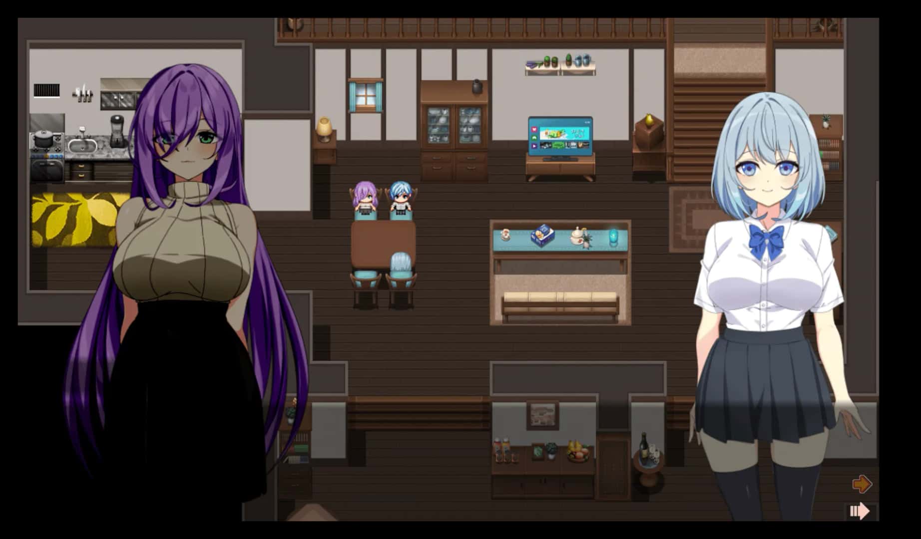 魔法少女露娜与奈奈美 版全息投影
